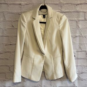 WHBM White Blazer